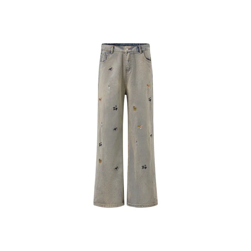 SIMPLE RIMLESS/SRME Jeans Unisex-2