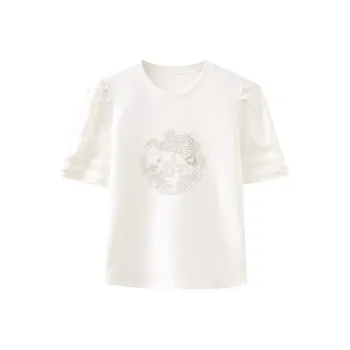 SHUIYUNJIAN T Shirts Women's White