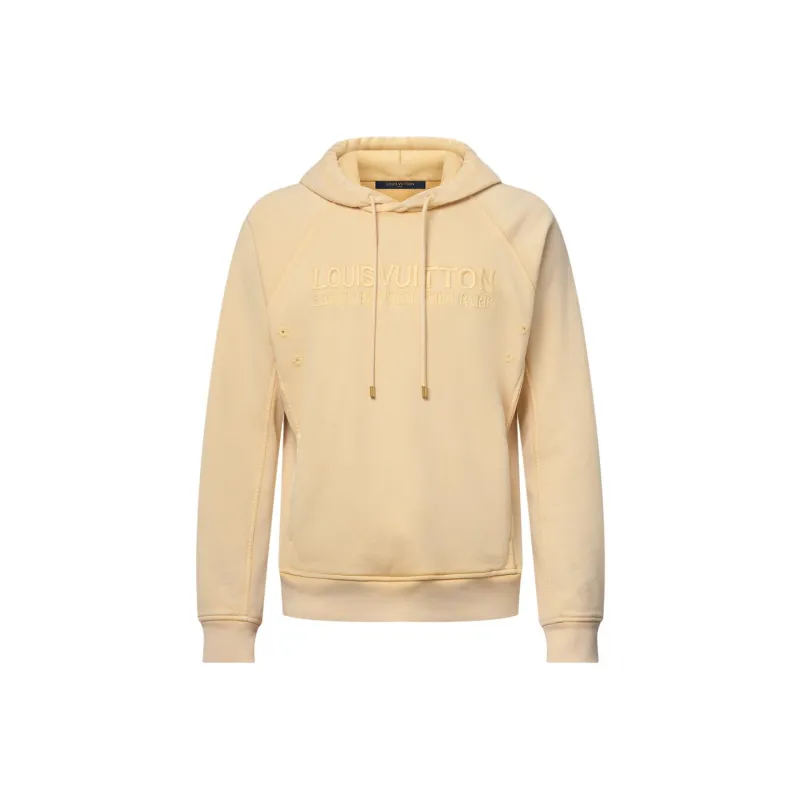 LOUIS VUITTON Washed Ribbed Hoodie-0