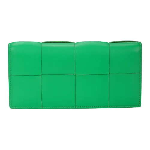 Bottega Veneta Calfskin Wallet Men's Green