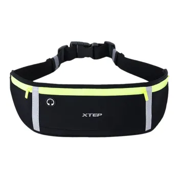 XTEP Polyamide Fanny Pack Unisex Black