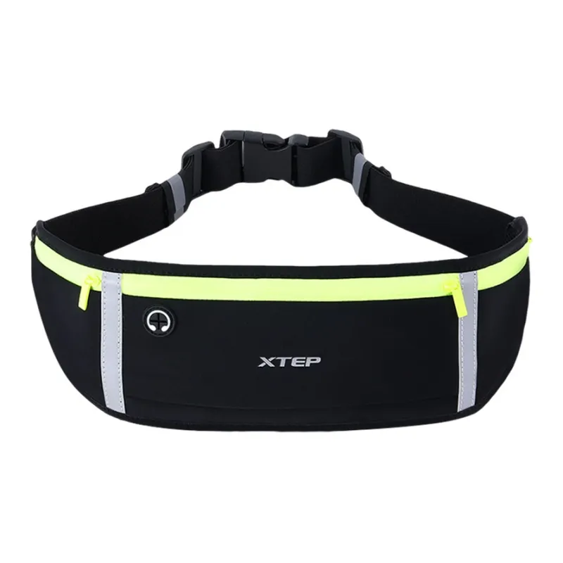 XTEP Polyamide Fanny Pack Unisex Black-0