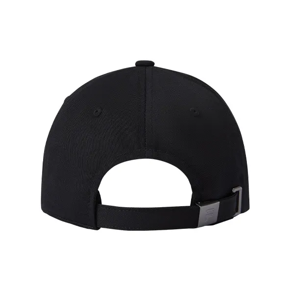 FILA FUSION Cotton Baseball Caps Unisex Pitch Black-2
