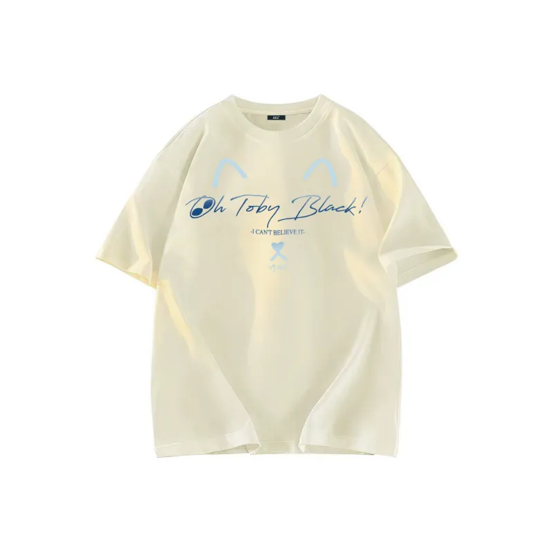 A02 T Shirts Unisex Light Beige Apricot-0
