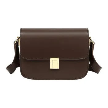 MILLIE'S Cow Leather Underarm Crossbody Bag, Shoulder Bag Regular Women's Chocolate