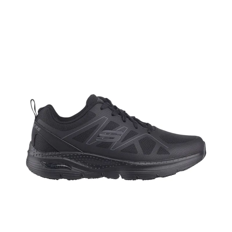 Skechers ARCH FIT SR Low Top Casual Shoes Men's Black-1