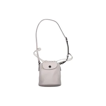 LONGCHAMP Le Pliage Xtra Cow Leather Bucket Bag, Shoulder Bag Mini Women's Beige