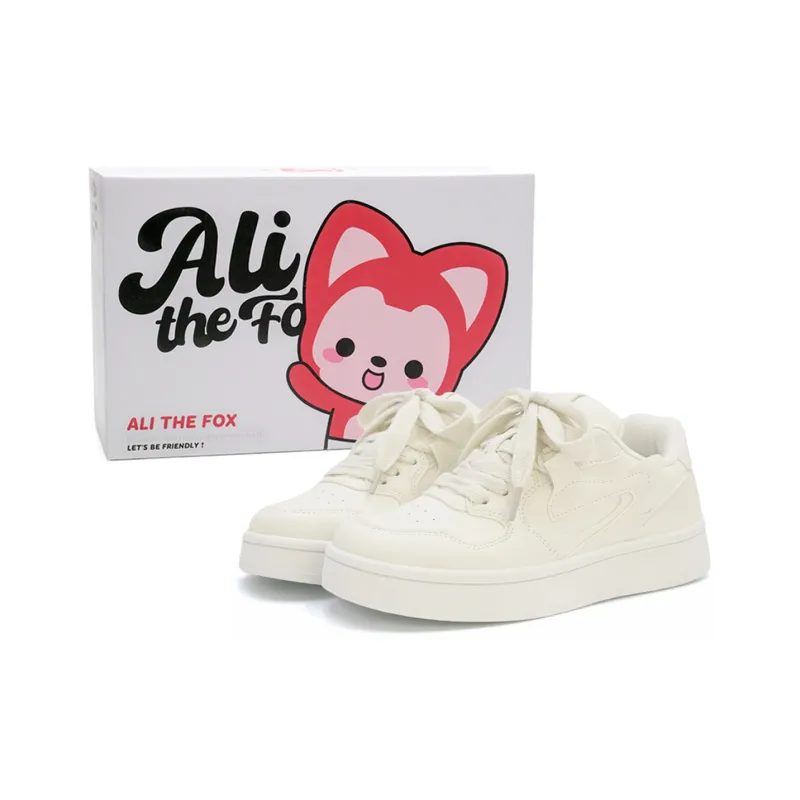 ALI THE FOX Slip Resistant, Abrasion Resistant, Lightweight, Breathable Low Top Skateboard Shoes Women's-6