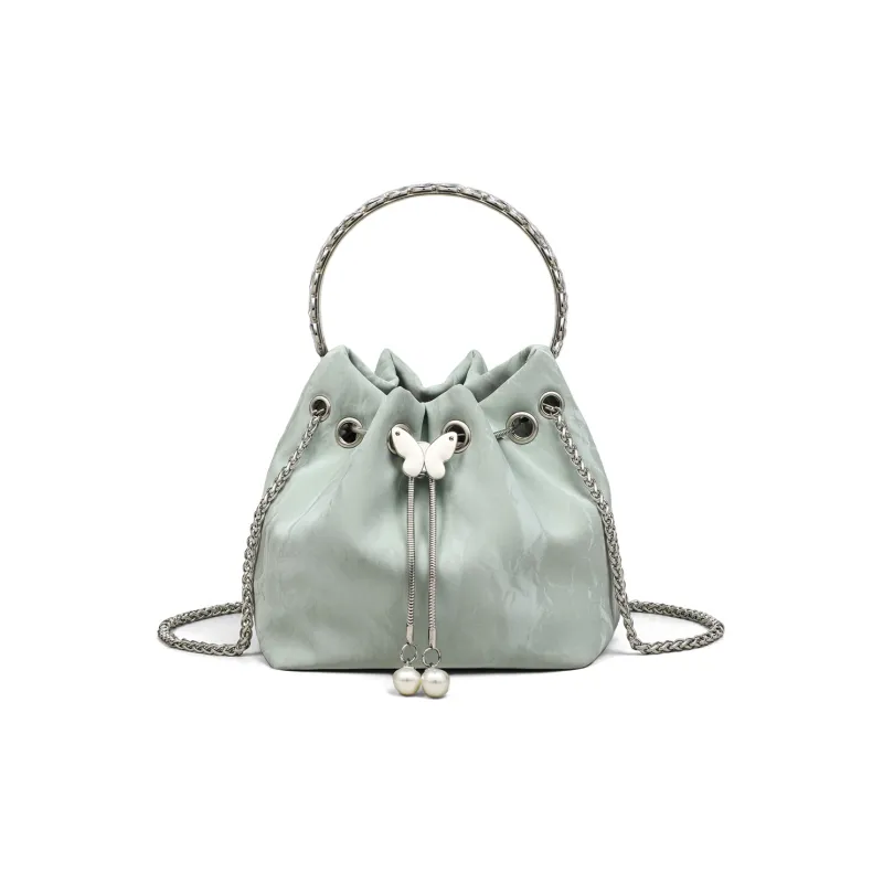 PT'SON Synthetic Leather Bucket Bag, Shoulder Bag, Crossbody Bag Regular Women's Multicolor-13