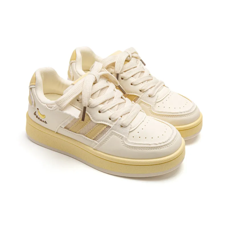 Far Waves Anti Slip Wear Resistant Low Top Skateboard Shoes Women's-6