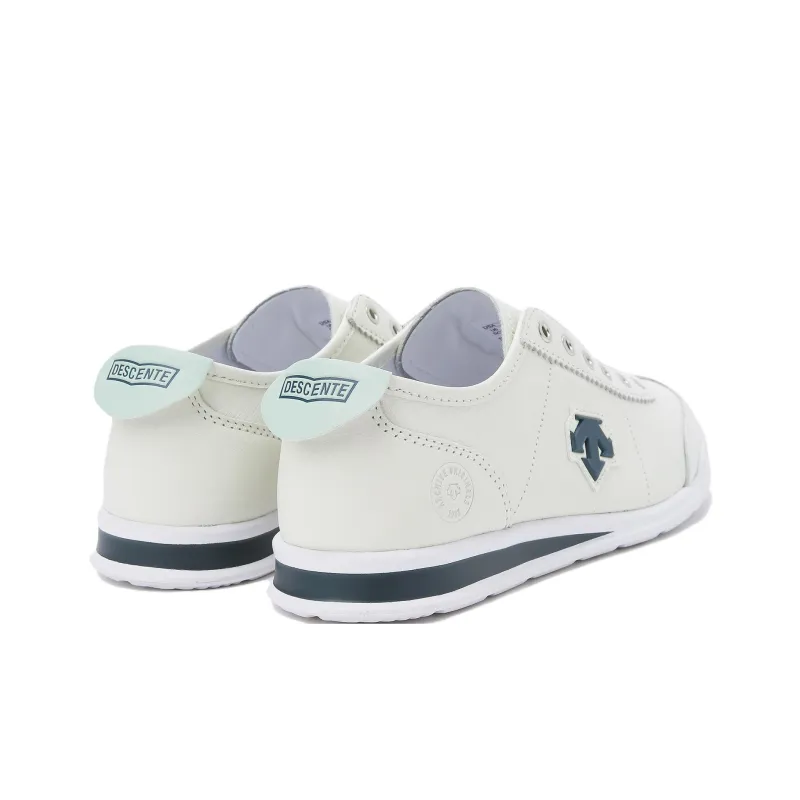 DESCENTE Crontempo Anti Slip Wear Resistant Low Top Casual Shoes Unisex Beige-4