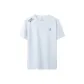 White (Breathable and Quick-Dry/Night Running Reflective Strip Print)