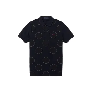 FRED PERRY Polo Shirt Men's Blue