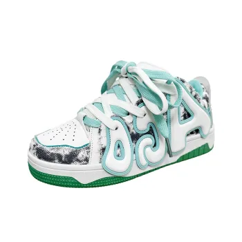 Kung Fu Partners Lightweight And Breathable Low Top Skateboard Shoes Unisex