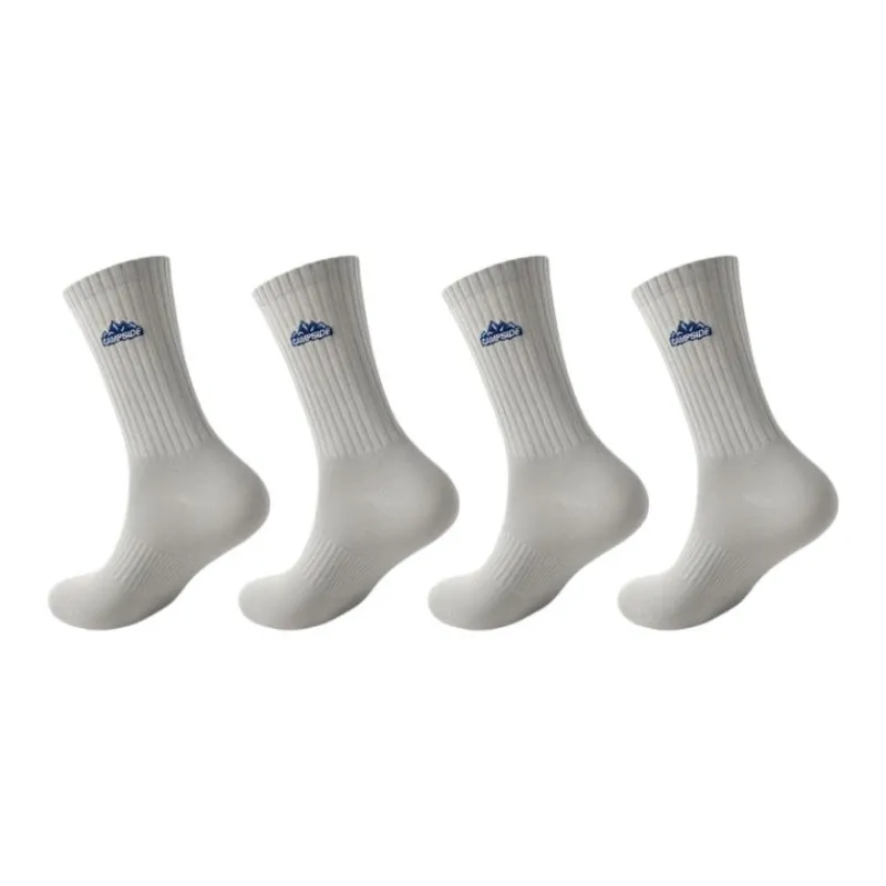 LUYOUYE Mid Calf Socks Men's 4 Pack-45