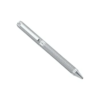 TIFFANY & CO. Sterling Silver With Cut Diamond Base, Portable Ballpoint Pens