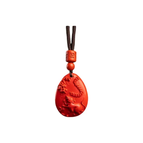 DASHANTANG Natural Cinnabar Pendants Unisex