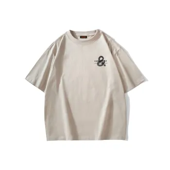 TONYKRZ T Shirts Unisex Light Beige Apricot