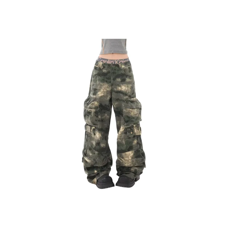 NHZN Jeans Women's Camouflage-3