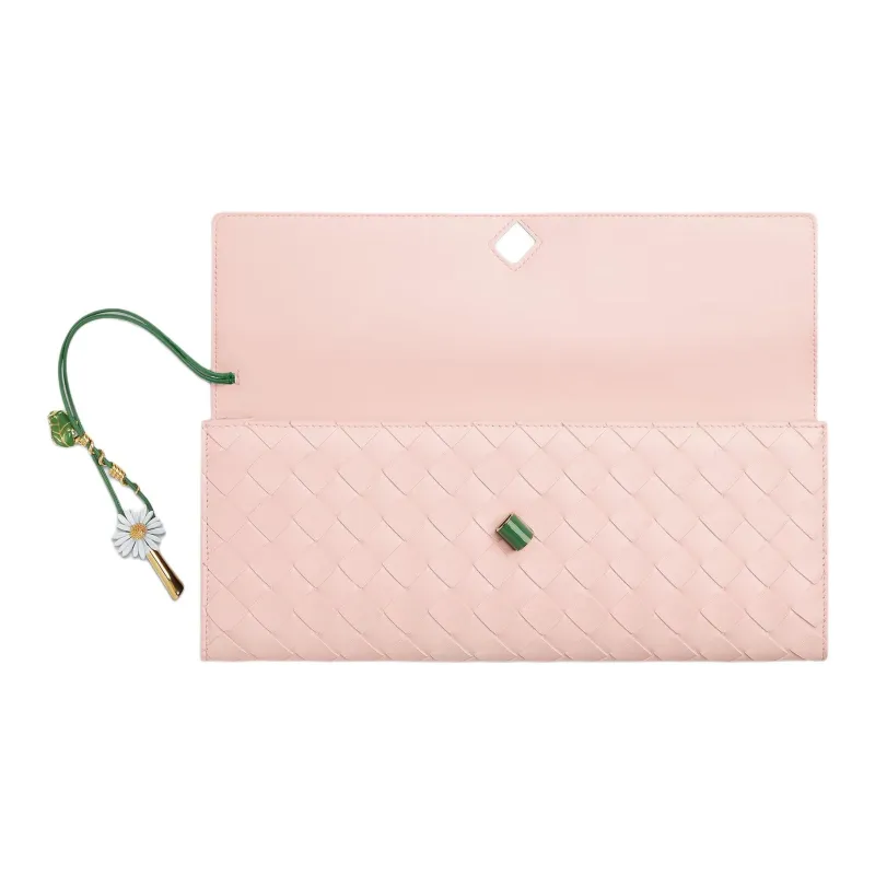 Bottega Veneta Intrecciato Leather Handbag Women's Shell-1