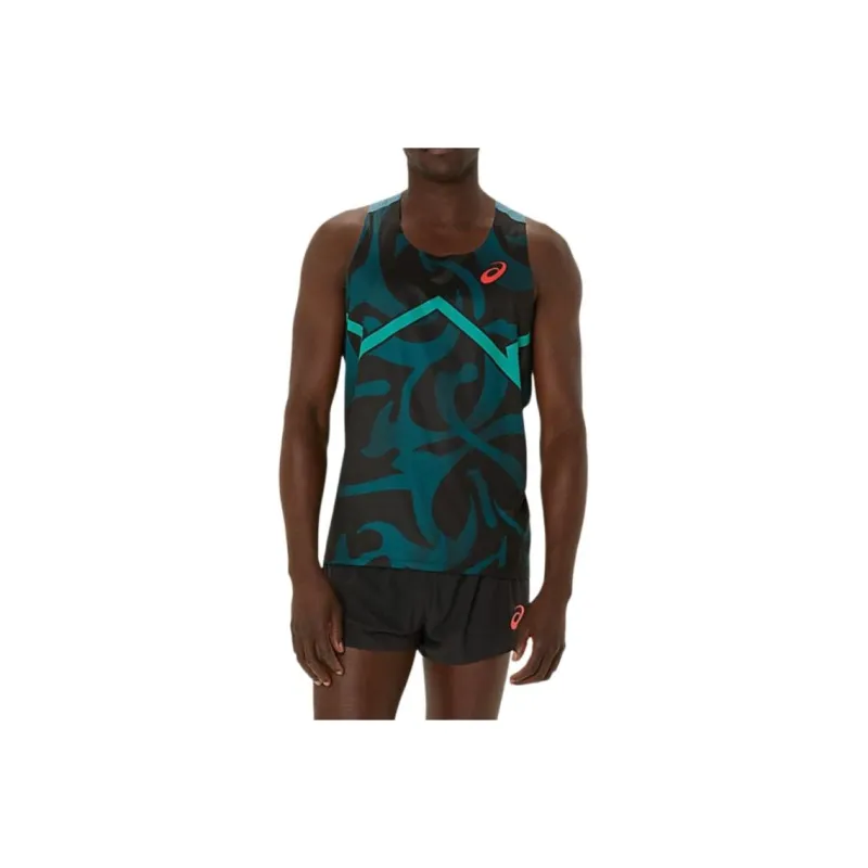 Asics Tank Tops Men Blue-0