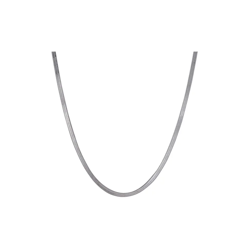 Anxious Titanium Steel Necklaces Unisex-0