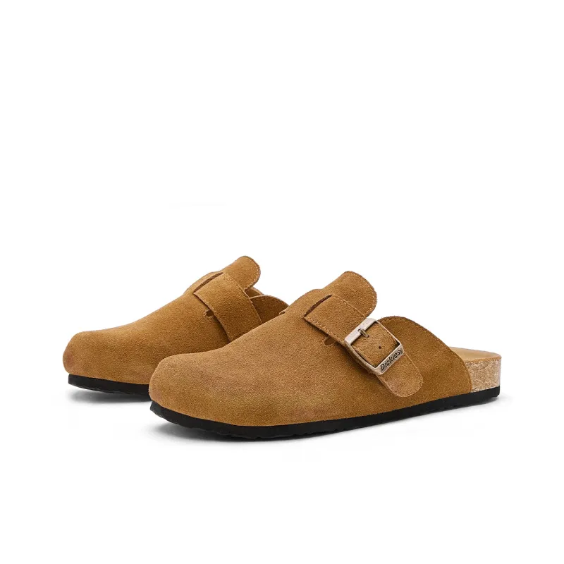 Dickies Closed Toe Slippers Women's Brown-3