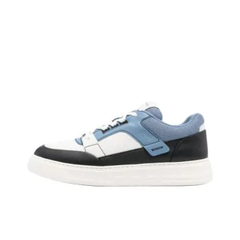 EMPORIO ARMANI Low Top Skateboard Shoes Men's Blue