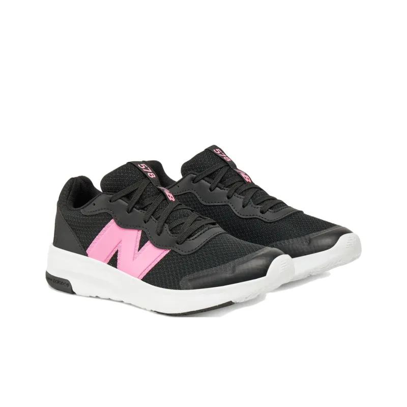 New Balance Shock Absorbers With Slip Resistant Features Low Top Running Shoes Women's Black-2