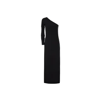 SportMax Asymmetrical One Shoulder Dress
