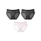 B Set: Light Pink+Black+Black