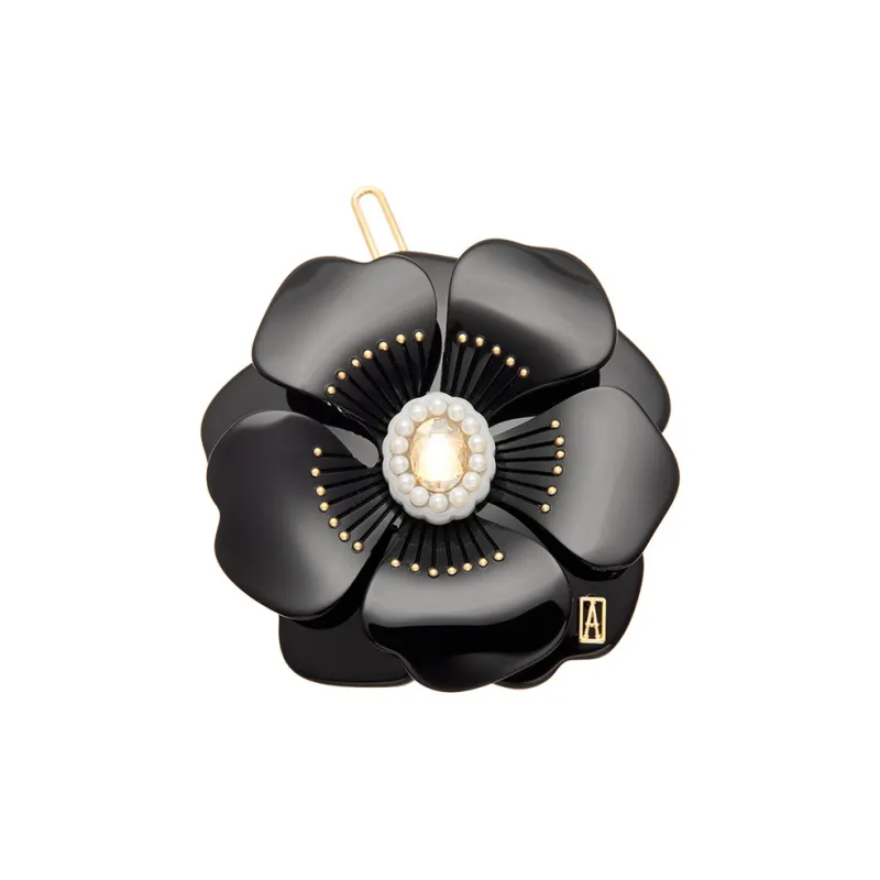 ALEXANDRE DE PARIS Nobara Collection Acetate Side Clip Hair Accessory Headdress Hair Clip Women's-0
