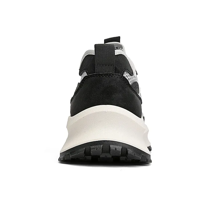 Warrior Slip Resistant, Abrasion Resistant, Breathable Low Top Casual Running Shoes Men's Light Gray/Black-3