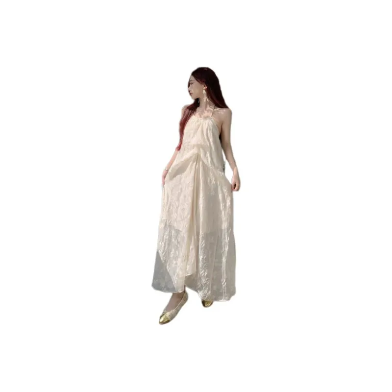 GOSO Slip Dresses Women's Light Apricot-0