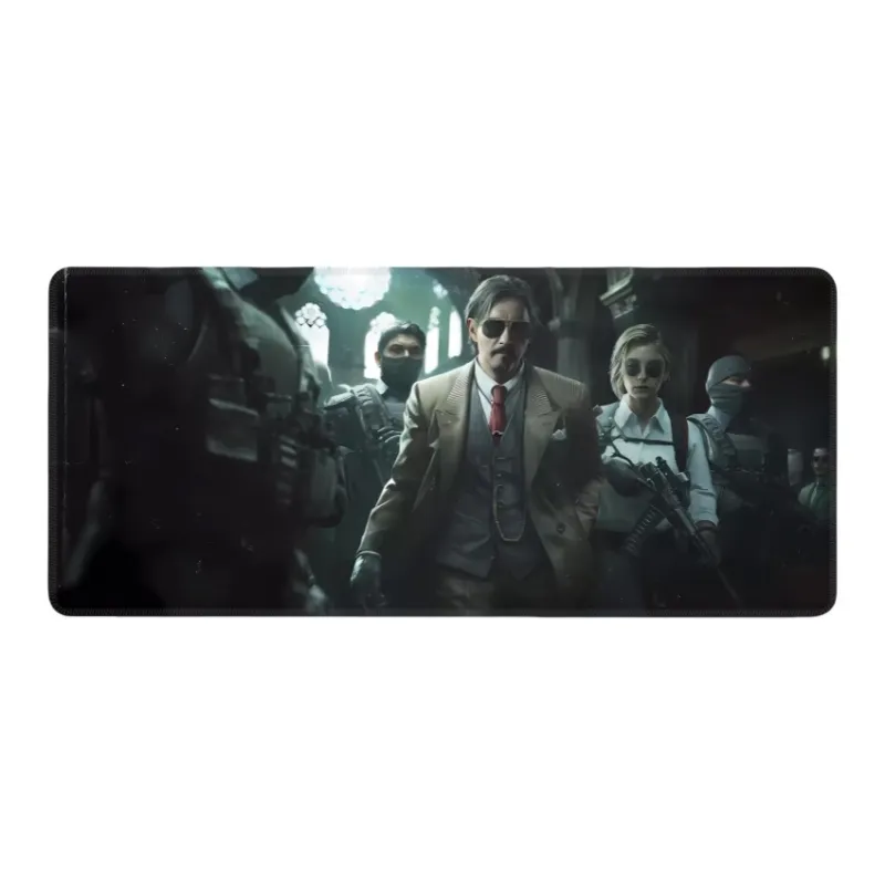 DANYIN Extra Large 'Outsider' Table Mats For Esports Gaming Computer Keyboard With Locking Edges Mouse Pads-20