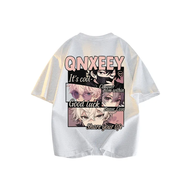 Qnxeey T Shirts Unisex-16
