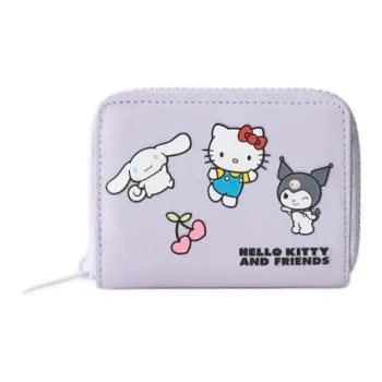 ZARA Sanrio, Collaboration Polyamide Wallet Women's Nude Purple