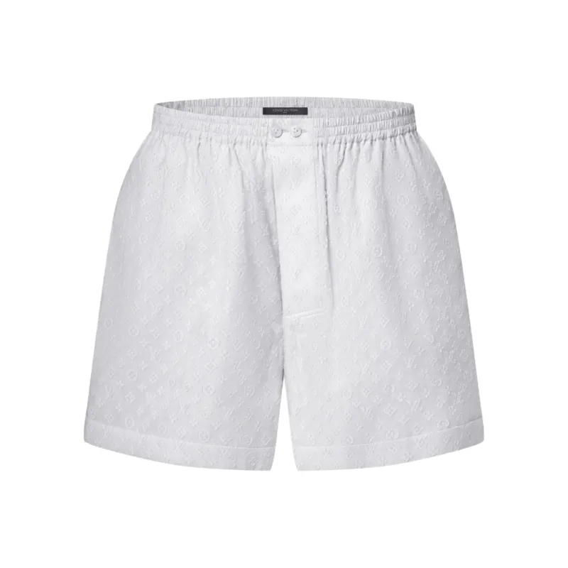 LOUIS VUITTON Casual Shorts Women's Light White-0