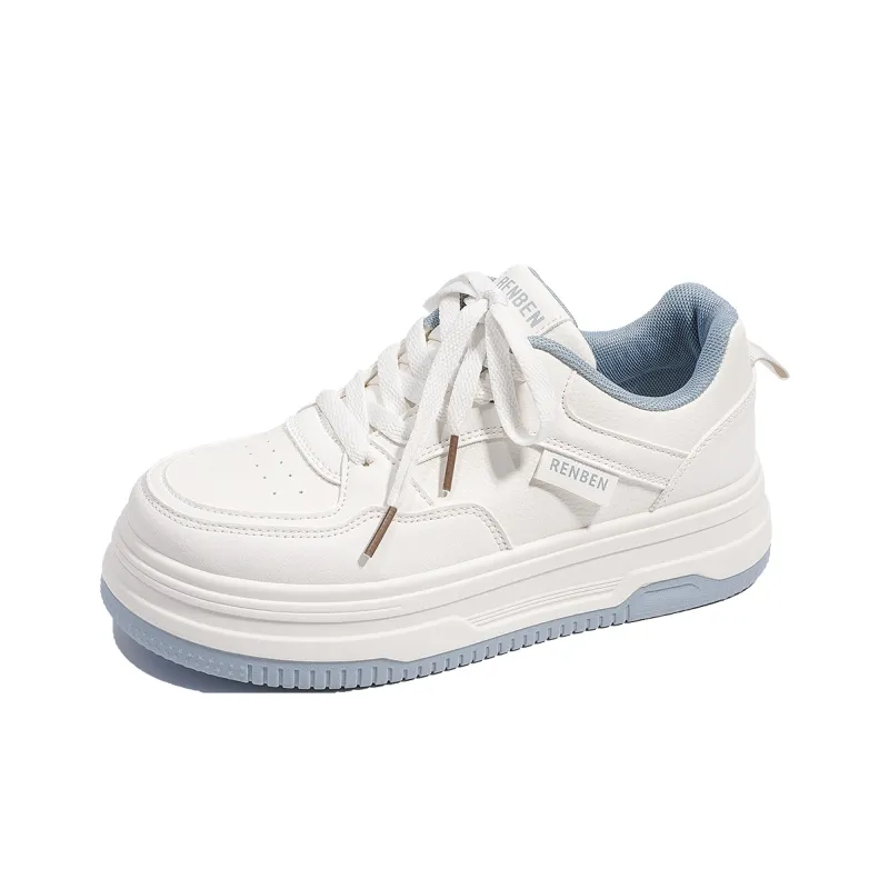 RENBEN Lightweight, Slip Resistant, And Abrasion Resistant Low Top Skateboard Shoes Women's-7