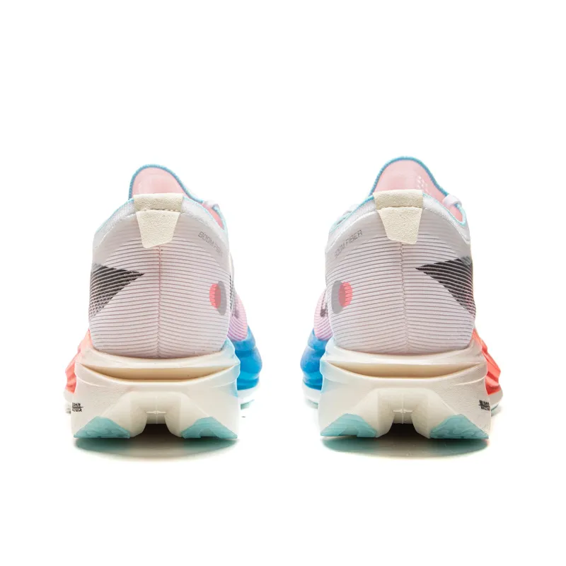 LiNing Flyco 5 ELITE Cushioned Slip Resistant Rebound Low Top Marathon Running Shoes Unisex White Pink Blue-5