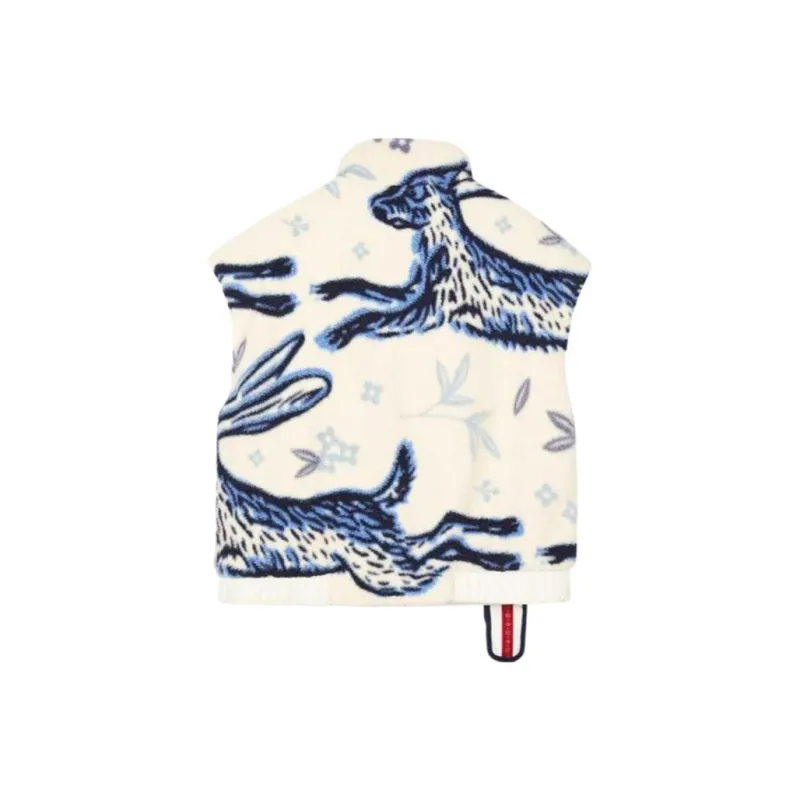 Skechers New Year Vest Women's White Red Hare All Over Print 02 PC-3