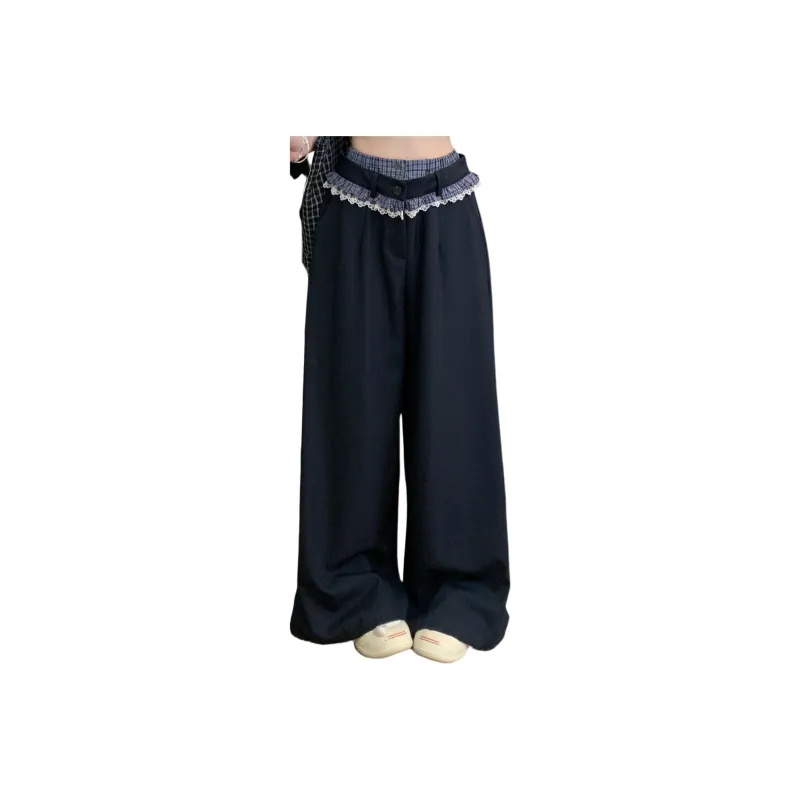 GOSO Casual Pants Women's Navy Blue-0