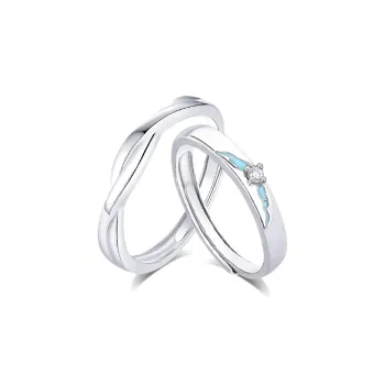 KUMET Sterling Silver Rings Unisex