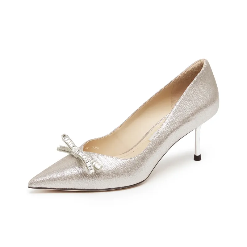 Staccato Butterfly Mercury High Heels Women's-1