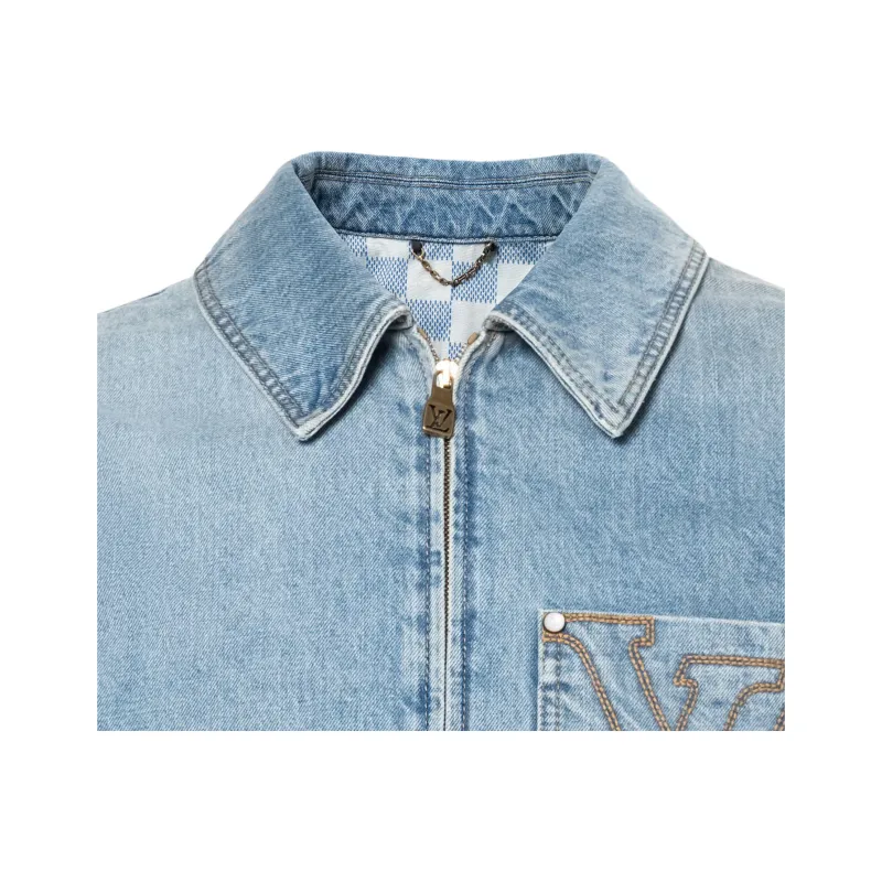LOUIS VUITTON Workwear Lv Denim Jacket-2