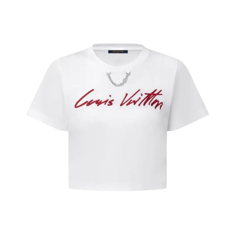 LOUIS VUITTON SS25 Regular T Shirt Women's White-0
