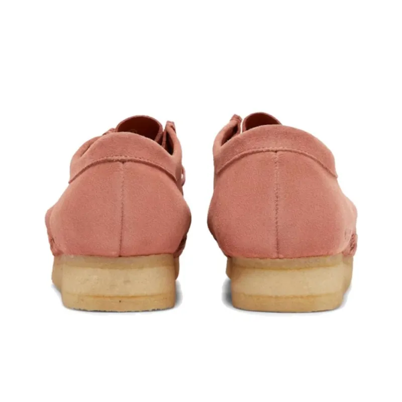 Supreme x Clarks Wallabee Low Top Casual Shoes Unisex Pink-3