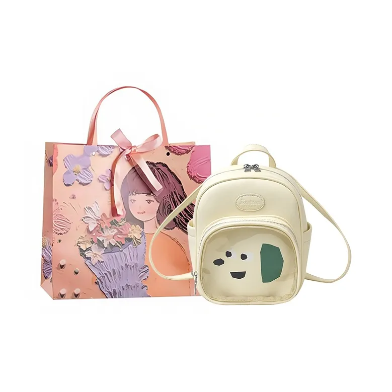 PARK DANCE PU Backpack Women's Multicolor-3