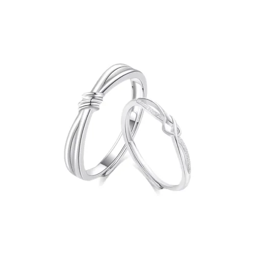 JUICY Air S999 Fine Silver Rings Unisex