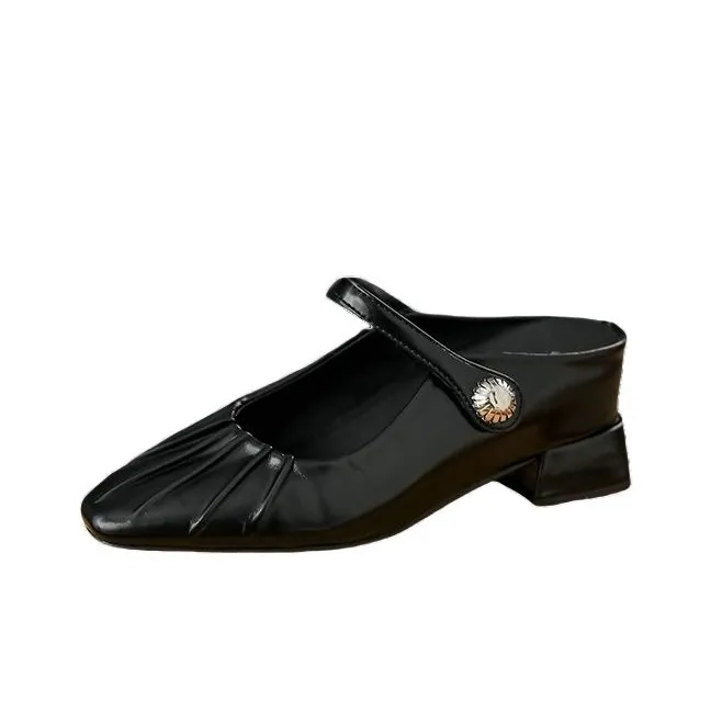 WUJI Abrasion Resistant Slip Resistant Closed Toe Slippers Women's-4